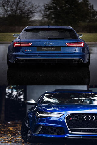 Audi RS6 Blue: The Ultimate Performance Machine 🚗💨