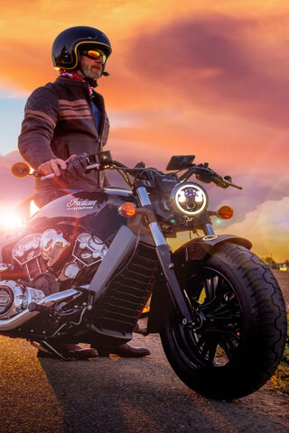 Riding into the Sunset: The Biker's Journey