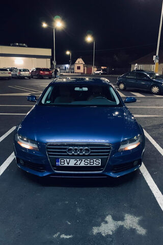 Nighttime Elegance: The Audi A4 B8 SBS