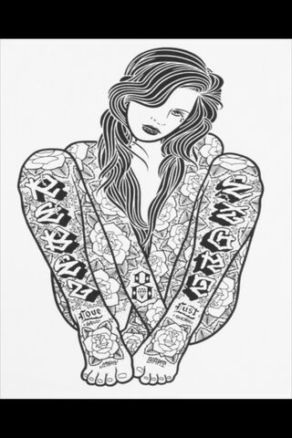 Ink and Elegance: A Portrait of Expression