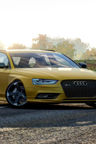 The Bold Beauty: Audi RS4 in Action 🚗✨