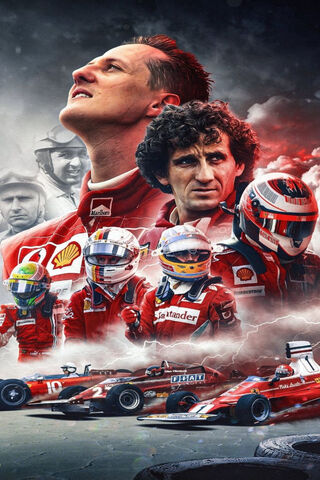 Legends of the Track 🏎️✨