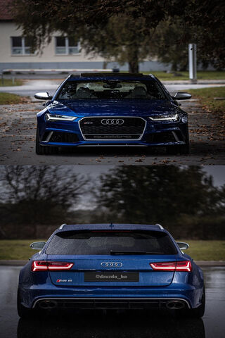 Audi RS6 Blue