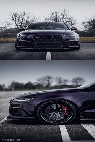 Audi RS6 Purple