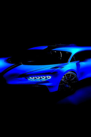 The Blue Marvel: Bugatti Chiron 20