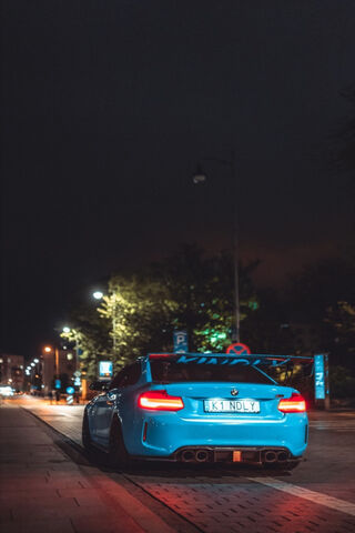 Nighttime Thrills: The BMW M2 in Action 🌌🚗