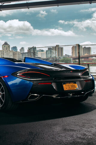 Blue Thunder: The McLaren Marvel 🚗💨