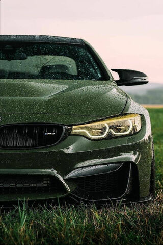 BMW M4 Green Wallpaper - Download to your mobile from PHONEKY