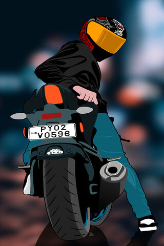 Rider's Roar: The Thrill of the Ride 🏍️🔥