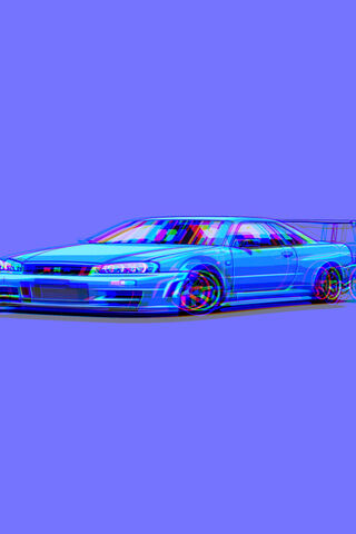 Neon Dreams: The Cool Car Vibe 🚗✨