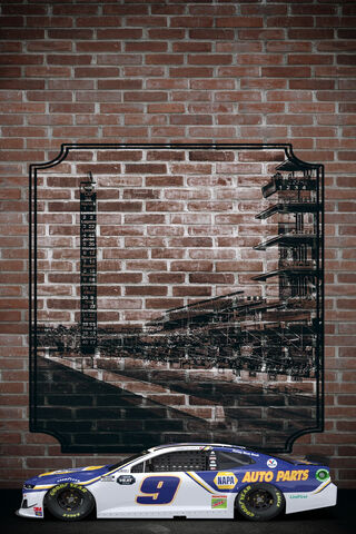 Chase Elliott: Racing Legend on Display 🏁