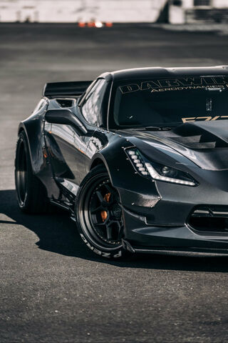 The Bold Beauty: Corvette C7 Unleashed 🚗💨