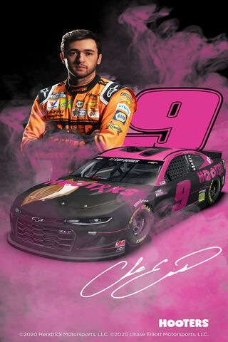 Chase Elliott: The Racing Star in Pink 🚗💨