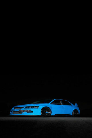 Evo 9 AMOLED: A Nighttime Stunner 🌌🚗