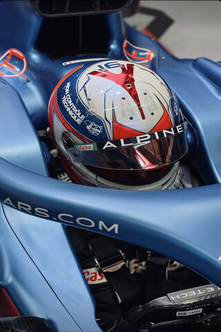 Racing Spirit: Esteban Ocon in Action! 🏎️💨