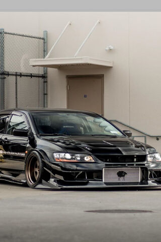 Evo 8 Evo 9 Black