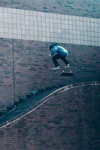 Soaring Skater: A Leap of Freedom 🛹✨