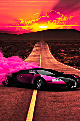 Sunset Speedster: The Fast Car Adventure 🚗🌅