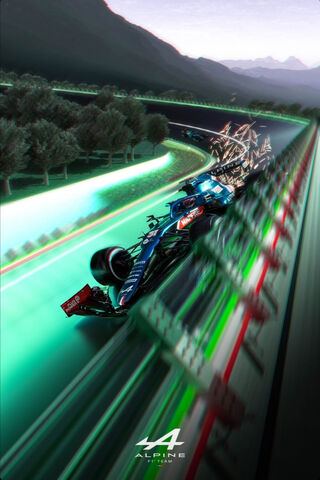 Speeding into the Future: F1 Alpine Team in Action! 🚗💨