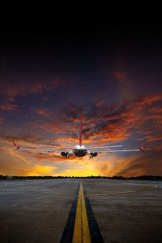 Flight 785: Soaring into the Sunset 🌅✈️