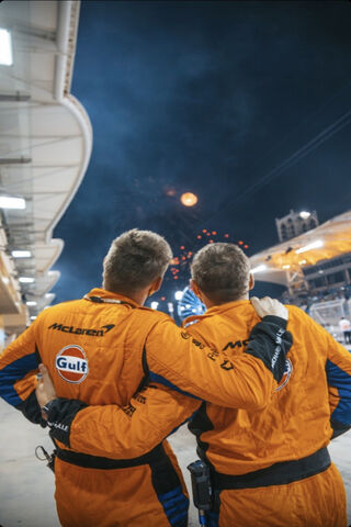 Celebrating Victory Under the Stars 🌟🏁