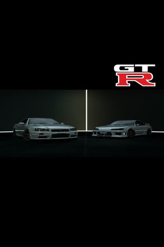 Legends of the Track: GTR and S15 Showdown 🚗💨