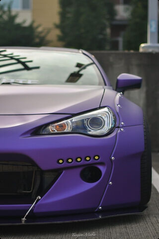 The Bold Beauty: GT86 in Purple
