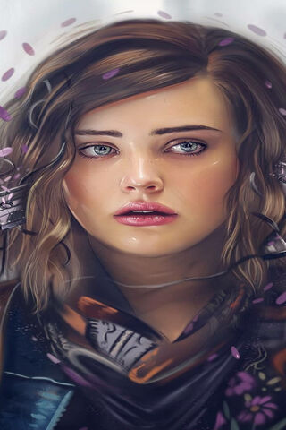 Mystical Portrait of Resilience