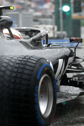 Racing Through the Rain: Kevin Magnussen's Thrilling Drive