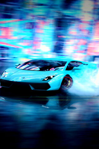 Lamborghini Drift: A Symphony of Speed and Style 🚗💨