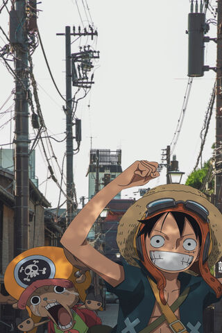 Adventures in the Alley: Luffy and Chopper's Quest! 🌟