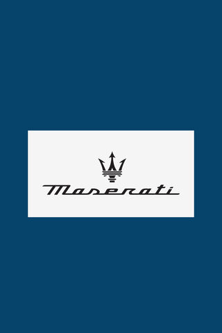 Maserati Logo Blue