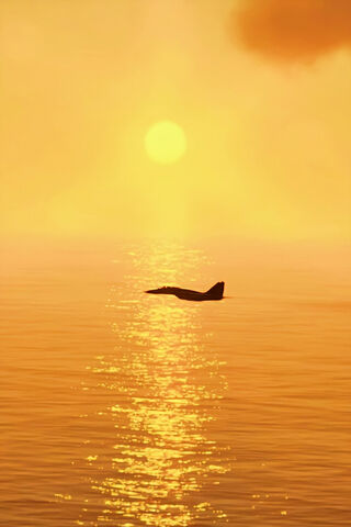 Sunset Soar: The Majestic MiG-29