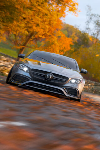 Unleashing Power: The Mercedes E63 S BRABUS in Autumn Glory 🍂🚗