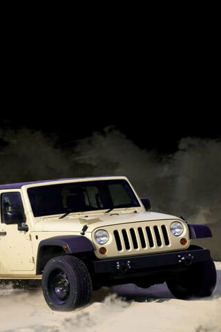 Off-Road Adventure: The Off White Jeep 🚙✨