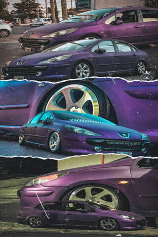 Peugeot: A Purple Dream on Wheels! 🚗💜