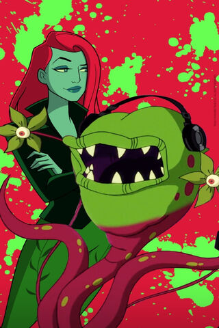 Toxic Tunes: Poison Ivy and Frank Jam Out! 🎶🌿