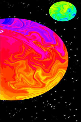 Cosmic Dance: The Vibrant Planeta 🌌✨