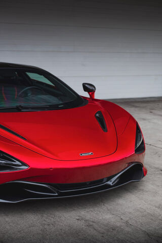 The Bold Beauty: Red McLaren 720S 🚗❤️