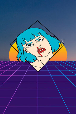 Neon Nostalgia: The Retro Avril Vibe