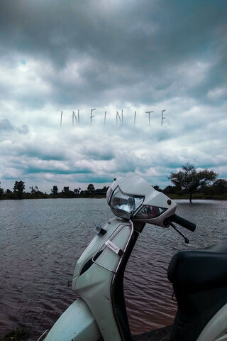 Scooty Serenity: A Ride into the Infinite