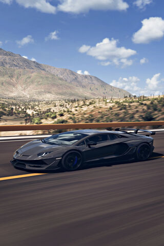 Speed Demon: The Svj Fh5 in Action! 🏎️💨