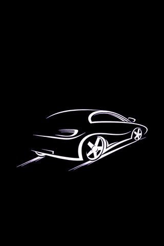 The Sleek Shadow of Speed 🚗✨