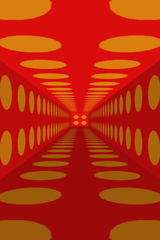 Journey Through the Vibrant Square Tunnel 🌟