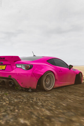 Bold and Beautiful: The Pink Subaru BRZ 🚗💖