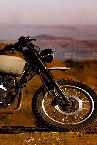 Scrambler Adventure Awaits! 🏍️🌄