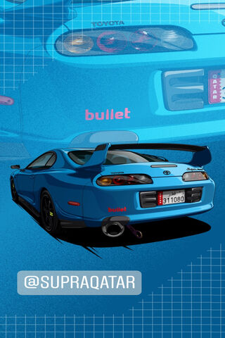 Revving Up in Qatar: The Iconic Toyota Supra