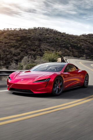 Electrifying Elegance: The Tesla Model X in Red