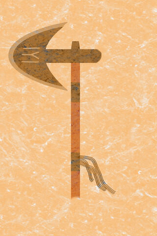 Turgut Axe: A Slice of History in Orange 🍊⚔️