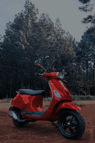 Vespa Vibes: A Ride Through Nature 🌲🛵